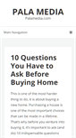 Mobile Screenshot of palamedia.com.au